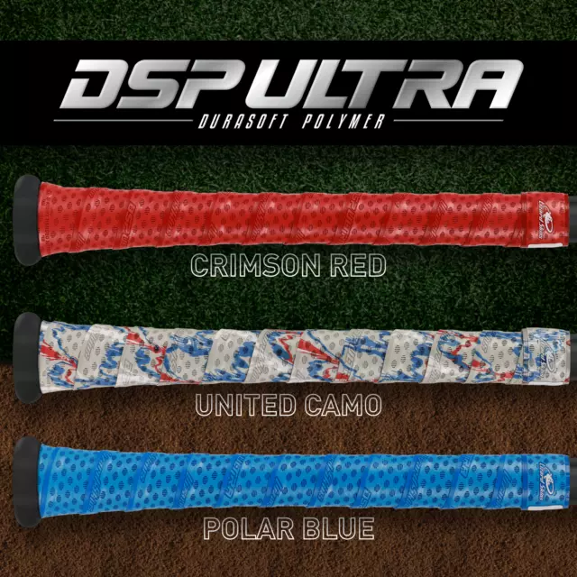 Lizard Skins DSP Ultra 1.8mm Bat Grip - Next-Gen Durasoft Polymer Bat Tape 3