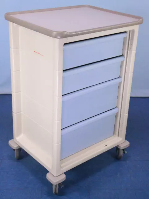 Herman Miller Medical Supply Cart Crash Cart Hospital Cart with Warranty!