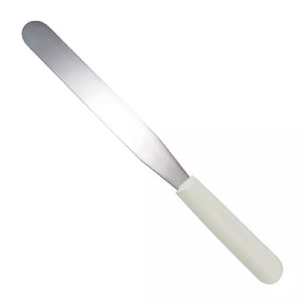 Large White Cake Spatula 8" Stainless Steel Palette Knife Spreader Hygienic