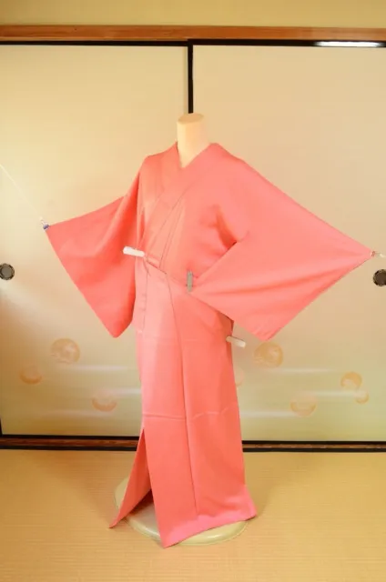 Kimono Iromuji Komon Silk Women Japanese vintage Robe /369