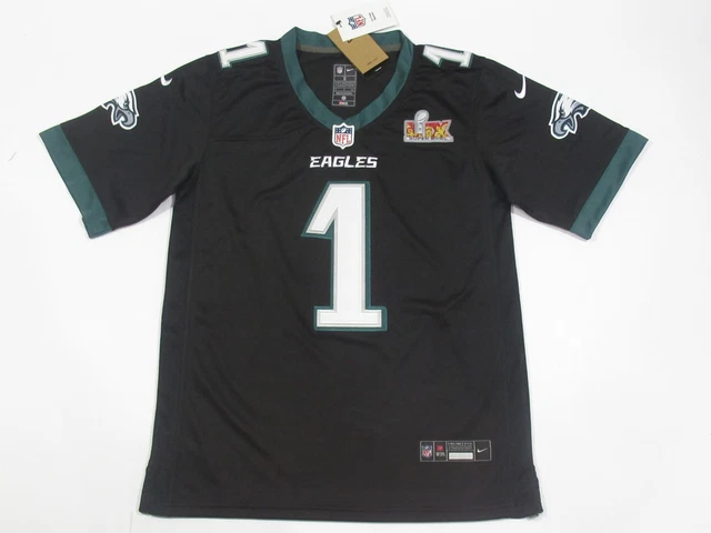 JALEN HURTS PHILADELPHIA Eagles Super Bowl 59 LIX Game Jersey Black ...