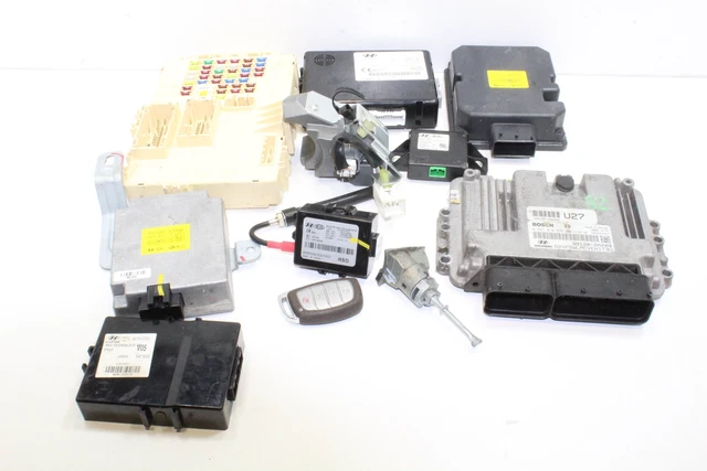 HYUNDAI i40 VF Manuel Moteur ECU Set 0281018492 1.7 Diesel 100kw 2012