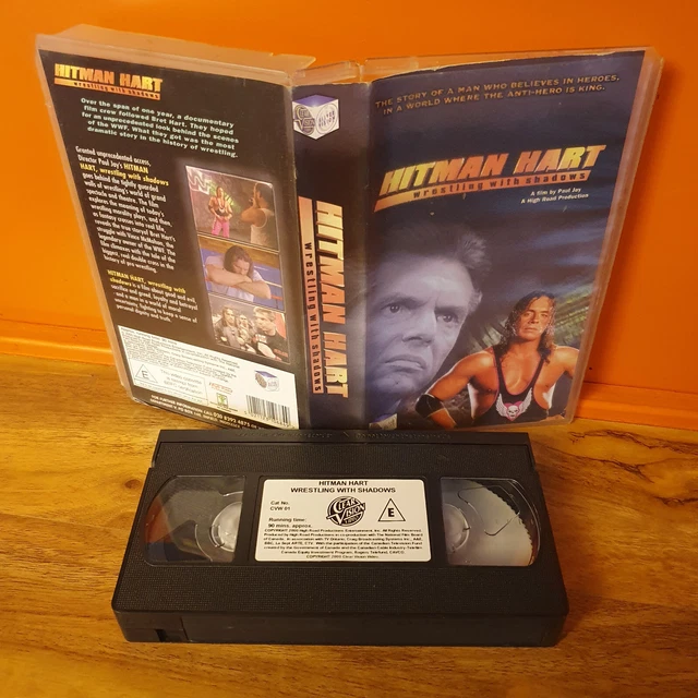 HITMAN HART WRESTLING with Shadows WWF VHS Tape Rare £4.00 PicClick UK