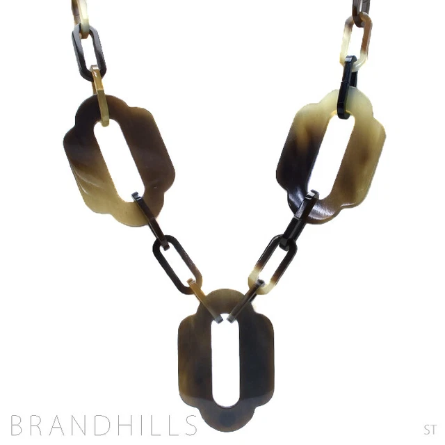 Hermes Necklace Women Attrage Buffalo Horn Second Hand