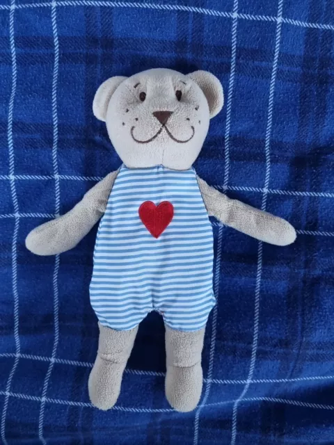 IKEA Fabler Björn Bär Teddy mit Herz 23 cm Kuscheltier Plüschtier Stofftier Baby