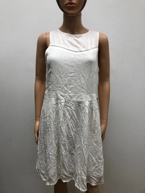 Robe Lola Espeleta Femme – Bleu Marine Et Blanc – Seventies – Taille M – Neuve