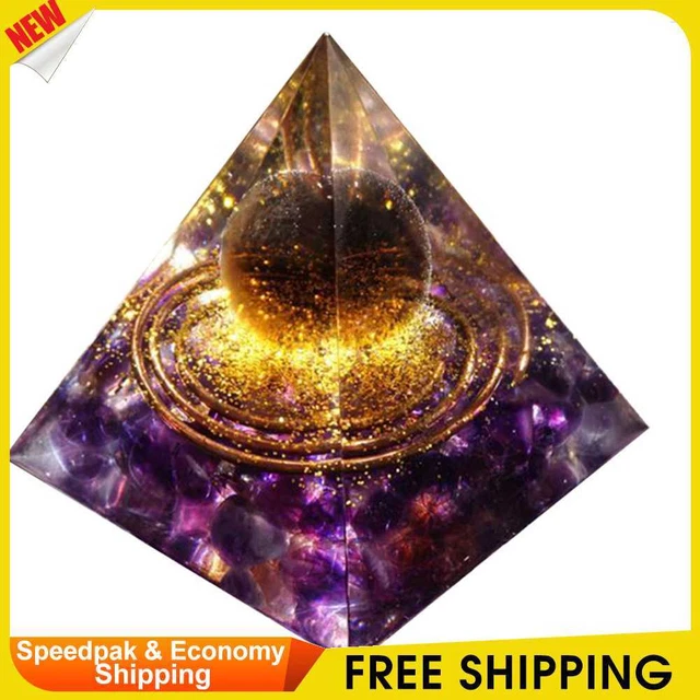 Acquista Collana da donna Collana con pendente a forma di ala a piramide esagonale in pietra naturale per donna, catena regalo di compleanno 60 CM in Italia a partire da 1.82
