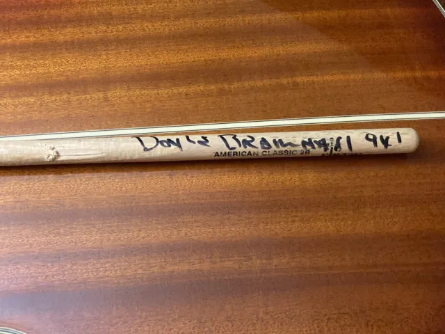 Drummer Doyle Bramhall  Signed Drumstick Stevie Ray Vaughan Texas Blues History