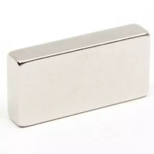 Super Strong 40mm x 20mm x 10mm Neodymium Block Magnets - N48 - Motor - Turbine