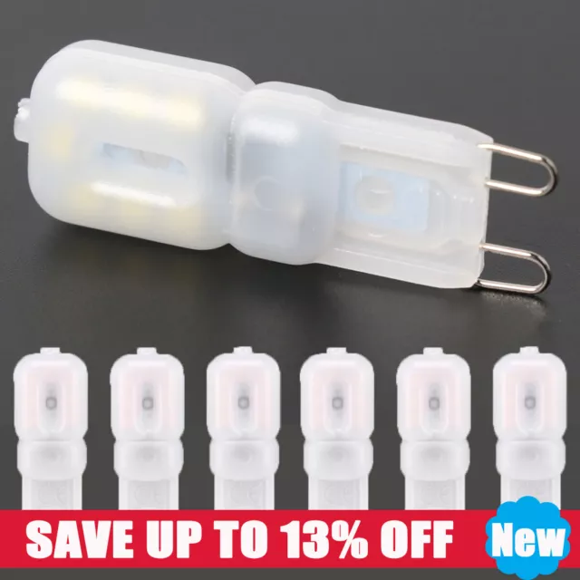 1-10x LED G9 5W 2835 SMD Dimmable Capsule Bulb Replace Halogen Light Bulb Lamp