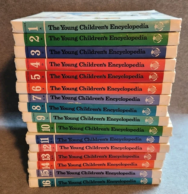 The Young Children's Encyclopedia (16 Volume Set) | eBay