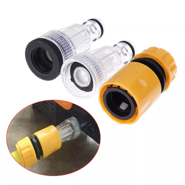 G3/4" Thread Faucet Quick Connector Car Washing Machine Water Filter HiEL