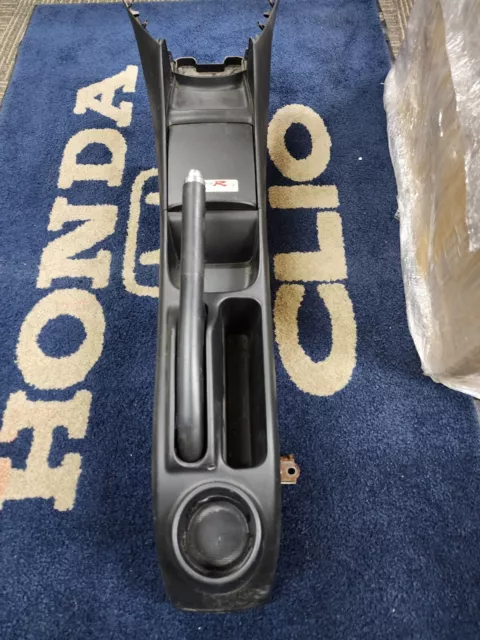 honda ep3 type r centre handbrake console with tag rare jdm