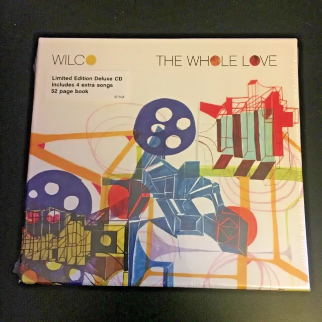 THE WHOLE LOVE by WILCO - 2 disc CD DELUXE EDITION slipcase booklet - NEW sealed