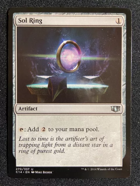 Carte Magic Anneau Solaire  Sol Ring Commander 2014 NM ENG