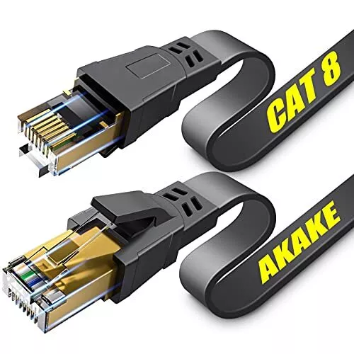 Primewire - 15m Câble réseau Cat 8.1 40Gbits - Câble Ethernet Cat