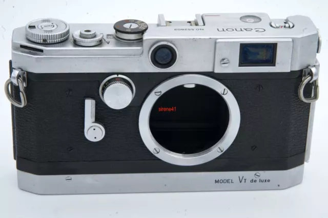 Canon VT Deluxe rangefinder, very clean, all works, excellent, from France