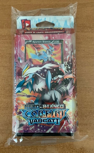 MAZZO TEMATICO CARTE Pokemon Nero e Bianco Confini Varcati Kyurem ...