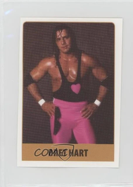 2008 Rafo Wrestling Keceri Stickers Bret Hart #27