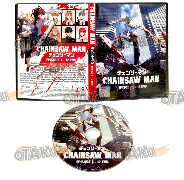 CHAINSAW MAN Complete Anime Tv Series Dvd Box Set (112 Eps) (Eng Dub