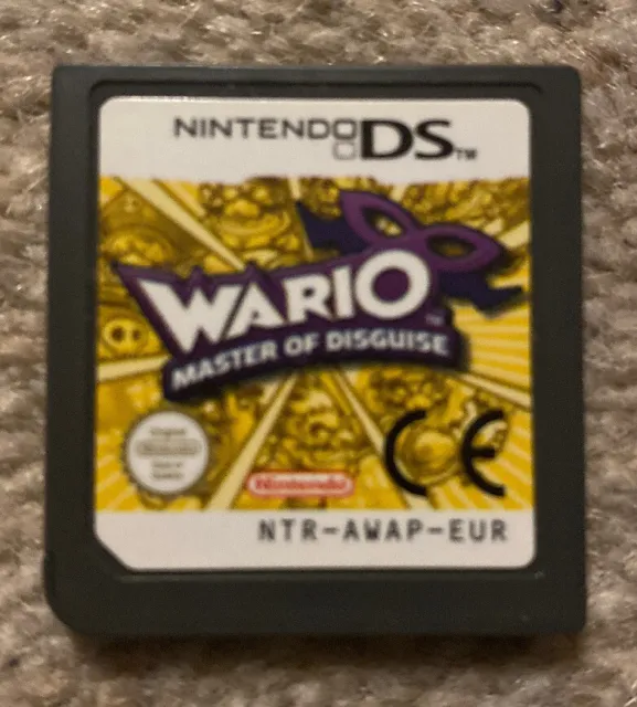 Wario: Master of Disguise- CARTRIDGE ONLY (Nintendo DS, 2007)