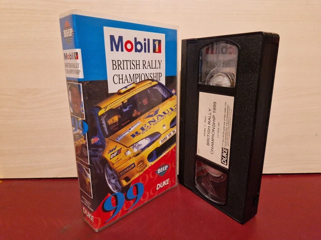 MOBIL 1 BRITISH Rally Championship 99 - Motorsport - PAL VHS Video Tape ...