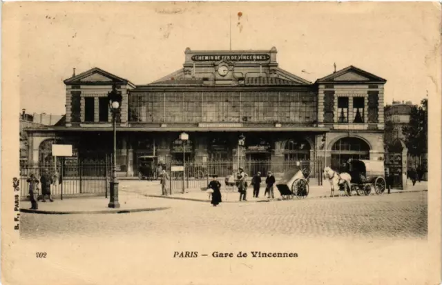 CPA AK PARIS 12th Gare de VINCENNES (539105)