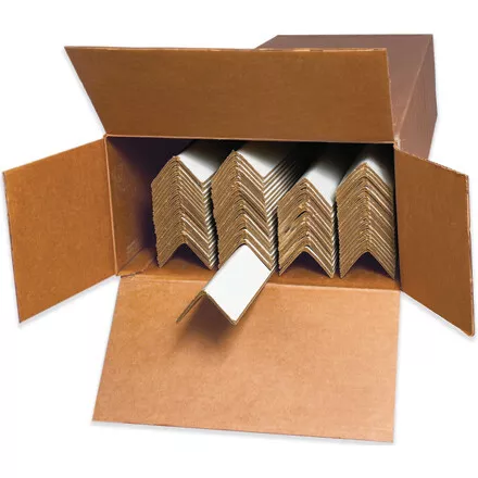 Reliable Packaging Support: 60-Pack .160 Edge Protectors - 2 1/2" x 2 1/2" x 30"