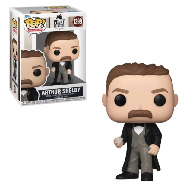 Peaky Blinders Arthur  Shelby  3.75" Pop Television Vinyl Figure Funko  1399 New