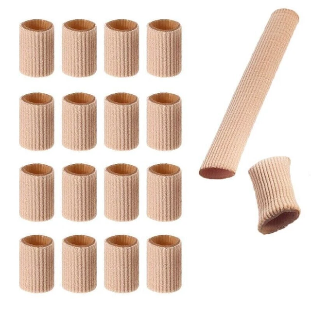 5X Silicone Tube Toe Gel Protector Corn Relief Foot Pain Cushion Pad Cap 2/2.5cm