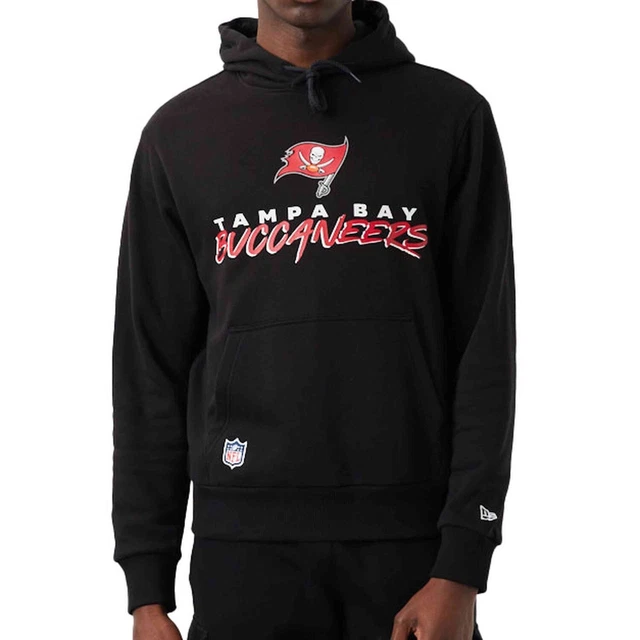 New Era - NFL Tampa Bay Buccaneers Script Team Felpa con Cappuccio