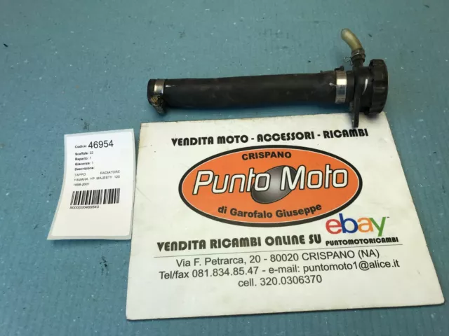 Tappo tubo radiatore Yamaha YP Majesty 125 1998-2001