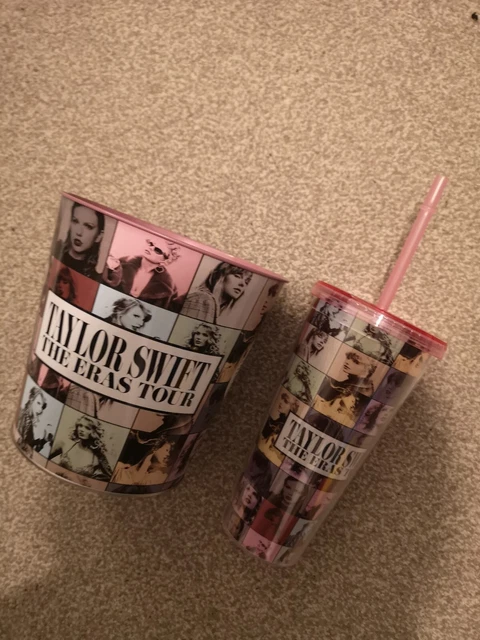 TAYLOR SWIFT THE Eras Tour Concert Popcorn Bucket Official Merch Odeon - Foto 2