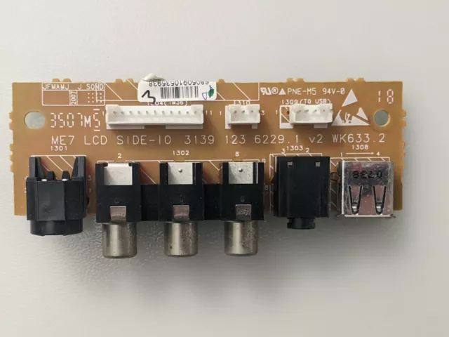 PHILIPS 47PFL7422D/37 3139123622 Side AV Input Board USB S Video Board