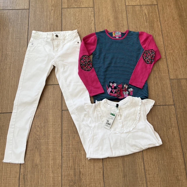Girls summer clothes bundle age 8-9. excellent condition, one bnwt