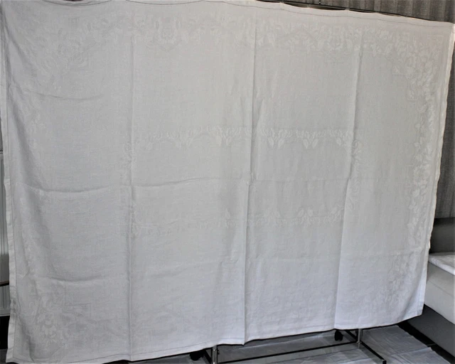 Nappes damassées Oeko-Tex® - blanc