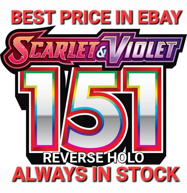 Pokémon Shellder 090/165 Reverse Holo Single Card - Authentic Pokémon 151 Trading Card