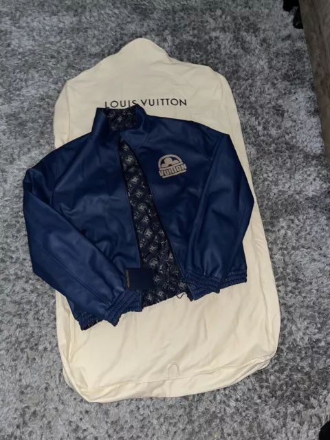 RARE LOUIS VUITTON x Stussy Reversible Waterproof Jacket M £225.00 -  PicClick UK