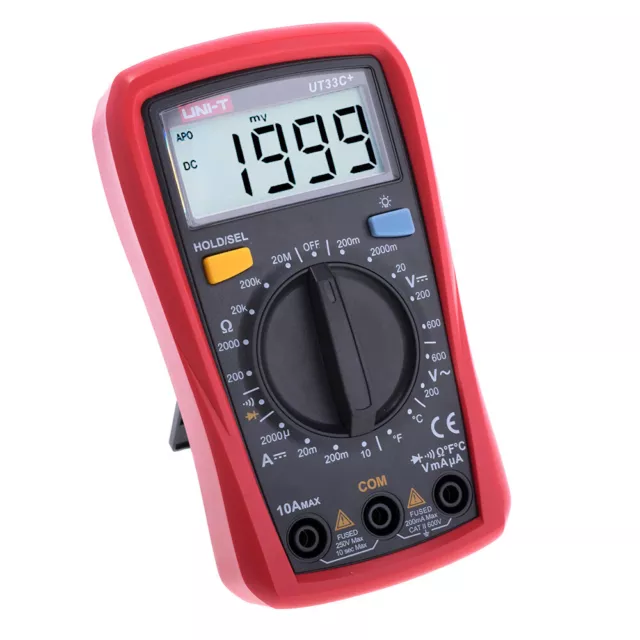 Uni-T UT33C+ Mini Multimeter Taschenformat funktional vollständig Temperatur