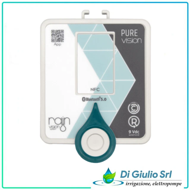 Programmatore Pure Vision 4 Zone Centralina Outdoor 9 Vdc Orto Giardino