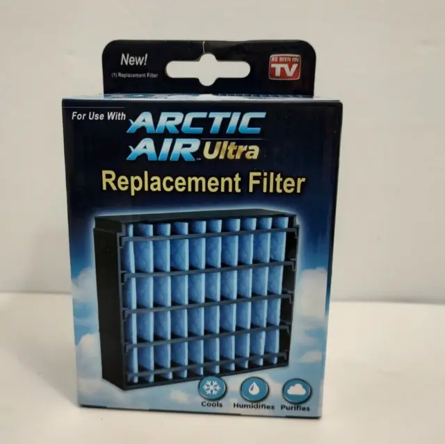 Arctic Air Ultra Replacement Air Filter Washable Reusable NEW Box