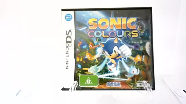 SONIC COLOURS Nintendo DS Complete With Manual AUS PAL