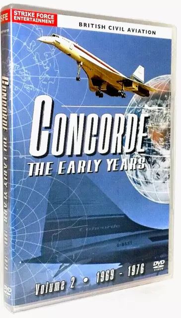 Concorde : The Early Years 1969-1976 DVD British Civil Aviation - Fast Post