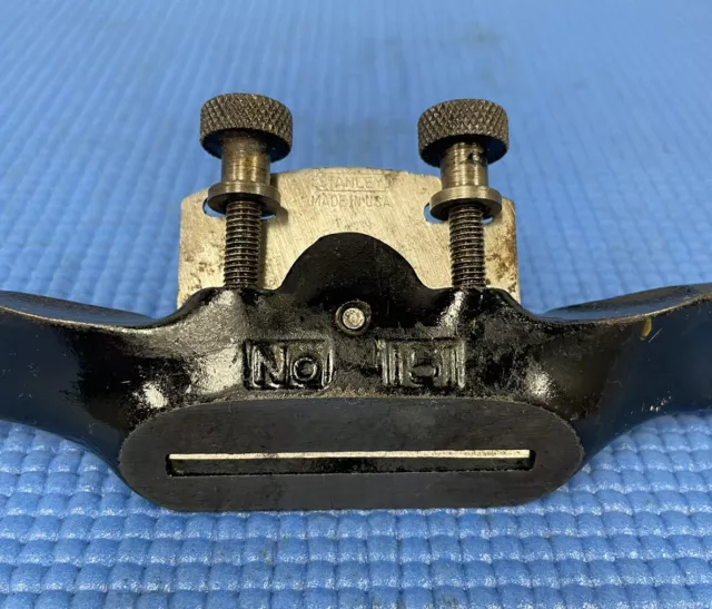 Vintage STANLEY No. 151 Spokeshave Woodworking Flat Sole Made in USA