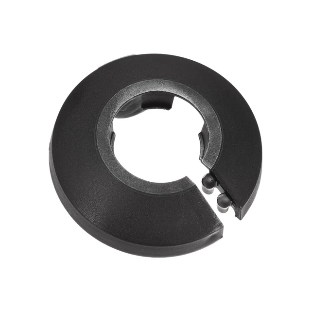 10pcs Pipe Cover Decoration 20mm PP Water Pipe Drain Line Escutcheon Black
