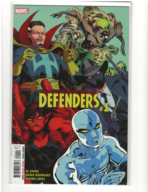 Defenders 2021 mini series #1 Dr Strange Silver Surfer 9.6