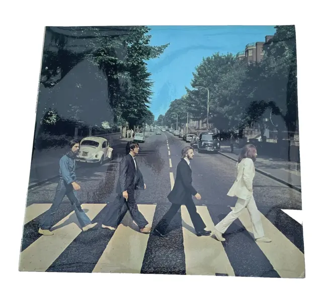 The Beatles "Abbey Road" Pcs 7088 1969 Aligned Apple Sleeve-Vinyl Vg+ Condition