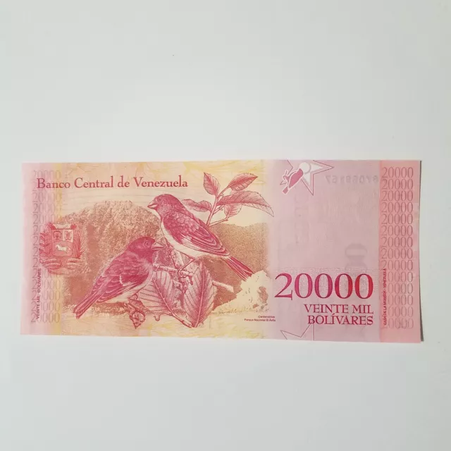 Venezuela 20000 Bolivares 2017 World Paper Money Currency Bill bolovar fiat 2