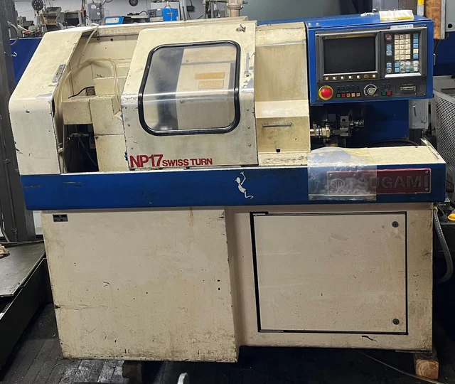 Swiss Screw Machine and Bar Feeder