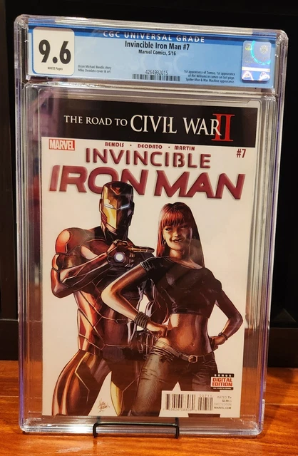 Invincible Iron Man 7 CGC 9.6 First Appearance of Riri Williams